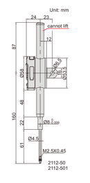 INSIZE DIGITAL INDICATOR - INSIZE 2112-25F 25.4mm / 1"