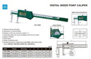 INSIZE DIGITAL INSIDE POINT CALIPER - INSIZE 1121-150A 24-150mm