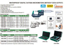 INSIZE DIGITAL OUTSIDE MICROMETER - INSIZE 3108-150A 125- 150mm / 5"-6"