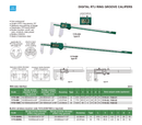 INSIZE DIGITAL RTJ RING GROOVE CALIPER - INSIZE 1179-300 0-300mm / 0.4-12"