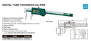 INSIZE DIGITAL TUBE THICKNESS CALIPER - INSIZE 1161-150A 0-150mm / 0-6"