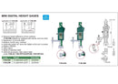 MINI DIGITAL HEIGHT GAUGE | 0 - 20mm x 0.01mm | INSIZE 1146-20A