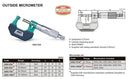OUTSIDE MICROMETER - Insize 3202-25A 0-25mm