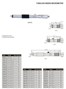TUBULAR INSIDE MICROMETER - INSIZE 3229-9 8-9"