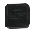 INSIZE INSIZE NOGO THREAD RING GAUGE M20X2.5 - 4120-20N