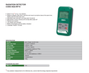 INSIZE INSIZE Radiation Detector Series 0522-RF10