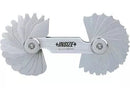 INSIZE Insize Radius Gauge Set 17/32"-1" Range Series 4801-16E1