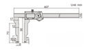 INSIZE INTERCHANGEABLE POINT DIGITAL CALIPER - INSIZE 1124-300A 0-300mm / 0-12"