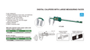 INSIZE LARGE FACE DIGITAL CALIPER - INSIZE 1172-200 0-200mm / 0-8"