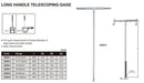 INSIZE LONG HANDLE TELESCOPIC GAUGE - INSIZE 4209-3 19-32mm