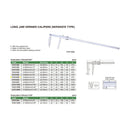 INSIZE LONG JAW VERNIER CALIPER - INSIZE 1215-642 0-600mm / 0-24"