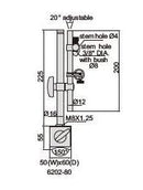 INSIZE MAGNETIC BASE - INSIZE 6202-80 80 Kg