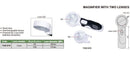 INSIZE MAGNIFERS WITH 2 LENSES | 7522-610
