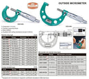 INSIZE OUTSIDE MICROMETER - Insize 3203-250A 225-250mm