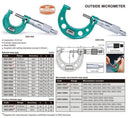 INSIZE OUTSIDE MICROMETER - Insize 3203-300A 275-300mm