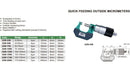 INSIZE OUTSIDE MICROMETER - Insize 3208-50B 25-50mm