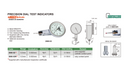 INSIZE PRECISION DIAL TEST INDICATOR - Insize 2880-02 0.2mm