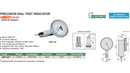 INSIZE PRECISION DIAL TEST INDICATOR - Insize 2897-02  0.2mm