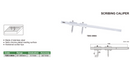 INSIZE SCRIBING CALIPER - INSIZE 7203-300A 51-300mm