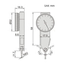 INSIZE SIDE TYPE DIAL TEST INDICATOR | 0.8mm |  INSIZE 2898-08