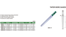 INSIZE TAPER BORE GAUGE 1-6.5MM - 4852-1