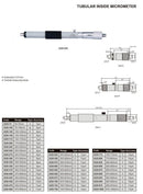 INSIZE TUBULAR INSIDE MICROMETER - INSIZE 3229-150 125-150mm