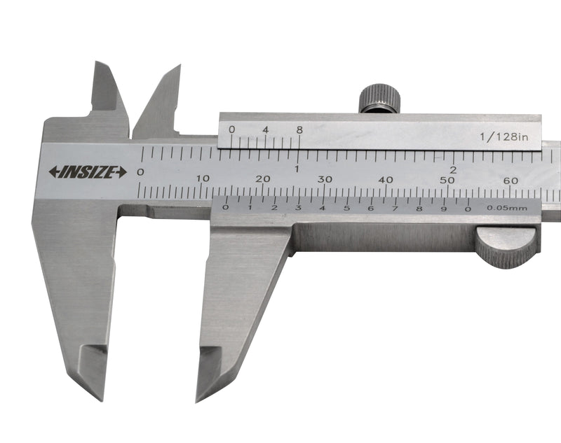 Stainless Steel Vernier Caliper, 0-50mm, High Precision Digital Measurement Tool, Metric Imperial Dual Scale, For Diameter Depth Step Internal External Measurement - View #6