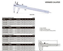 INSIZE VERNIER CALIPER - INSIZE 1205-2003S 0-200mm