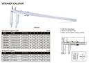 INSIZE VERNIER CALIPER - INSIZE 1236-614 0-600mm / 0-24"