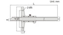 INSIZE VERNIER DEPTH GAUGE - INSIZE 1247-1501 0-150mm