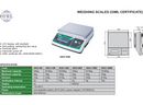 INSIZE WEIGHING SCALES 15/30KG 5/10G - 8002-30M