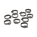 Kale 10 Piece Kale 304 Stainless Steel 25-40mm Worm Drive Hose Clamp