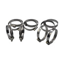 Kale 10 Piece Kale 304 Stainless Steel 40-60mm Worm Drive Hose Clamp