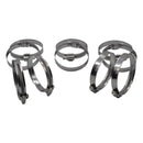 Kale 10 Piece Kale 304 Stainless Steel 50-70mm Worm Drive Hose Clamp