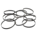 Kale 10 Piece Kale 304 Stainless Steel 90-110mm Worm Drive Hose Clamp
