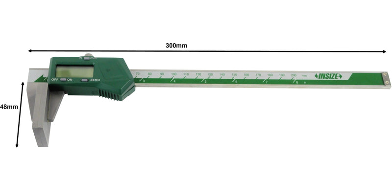 LARGE FACE DIGITAL CALIPER - INSIZE 1172-200 0-200mm / 0-8"