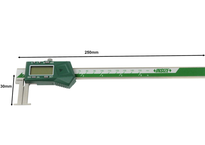 DIGITAL INSIDE GROOVE CALIPER - INSIZE 1120-150A 22-150mm