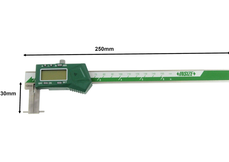 DIGITAL INSIDE POINT CALIPER - INSIZE 1121-150A 24-150mm