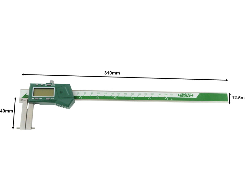 DIGITAL INSIDE POINT CALIPER - INSIZE 1121-200A 25-200mm