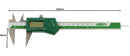 DIGITAL POINT CALIPER - INSIZE 1183-150A 0-150mm / 0-6"
