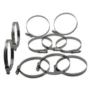 Norma 10 Piece Norma 304 Stainless Steel 80-100mm Worm Drive Hose Clamp