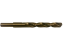 Side view of a 13mm HEPYC reduced shank cobalt drill showing the reduced shank design for compatibility with smaller chucks and its durable cobalt construction.