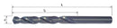 SOMTA Somta Series 101 – HSS Jobber Drill 0.55 mm (DIN 338, Straight Shank)