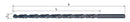 SOMTA Somta Series 125 – HSS Extra Length Straight Shank Drill 9.00mm (OAL 315mm)