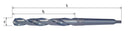 SOMTA Somta Series 204 – HSS Morse Taper Shank Drill 32.00mm