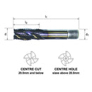 SOMTA Somta Series 316 – HSS-Co8 Roughing End Mill 16.0mm – Multi-Flute