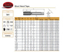 SOMTA Somta Series 541 – HSS Bottom Tap UNC 5/8″ x 11 TPI