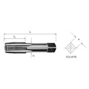 SOMTA Somta Series 907 – Carbon Steel BSPF Bottom Tap 1½″ (G Thread, Bottoming, Straight Flute)