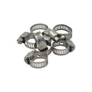 Twin Eagle Imports 10 Piece 304 Stainless Steel 7-16mm Worm Drive Hose Clamp
