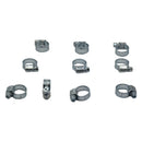 Twin Eagle Imports 10 Piece Zinc 6-15mm Worm Drive Hose Clamp
